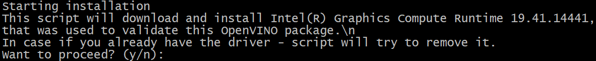 uninstall intel opencl driver