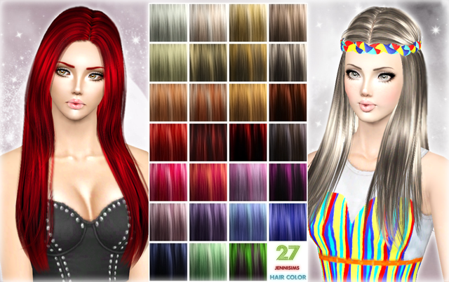 sims 4 custom hair colors